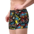 thumbnail image 4 of JUNZAN Monster Car Mens Underwear Boxer Briefs for Men’s - X-Large, 4 of 9