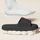 thumbnail image 5 of Zapatillas de ducha unisex de EVA | Chanclas antideslizantes para baño, piscina, playa | Suela gruesa, suave, ligera, cómoda, ergonómica, fácil de limpiar | Tallas 40-41, 42-43, 44-45 | Negro Café, 5 of 6