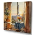 thumbnail image 2 of Designart "Stunning Views Of Eiffel Tower I" City Paris Wall Decor, 2 of 5