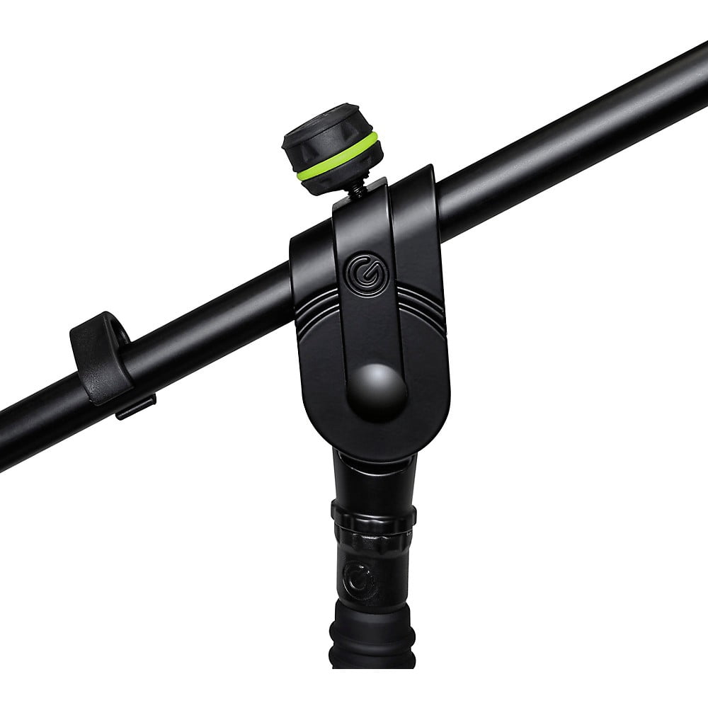 Gravity Stands MS 2321 B Microphone Stand with Round Base and 2-Point Adjustment Boom