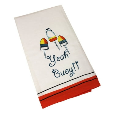 22" Cotton Yeah Buoy! Tea Towel
