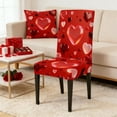thumbnail image 6 of Decorative Dining Chair Covers For Valentine‘S Day, Home Decoration Chair Covers To Transform Kitchen Or Dining Room For Holiday Parties And Special Meals, 6 of 6