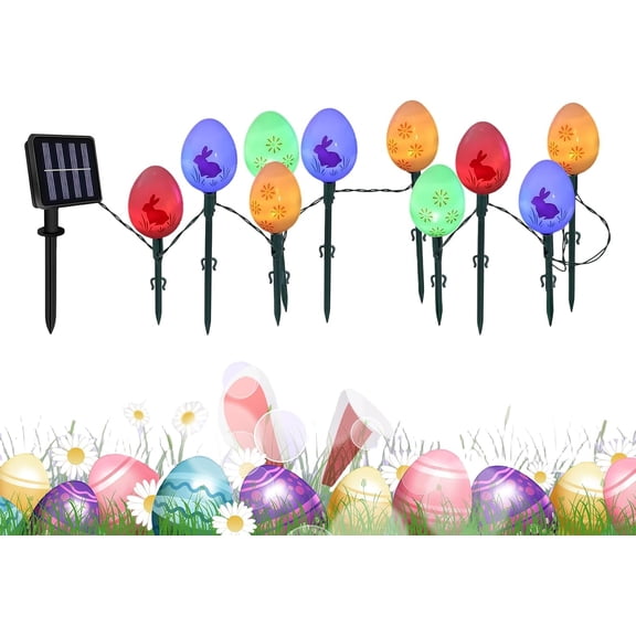 Solar String Lights, Outdoor Decorative LED for Garden Patio and Pathway