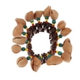 thumbnail image 4 of Decoración Tribal Africana de Nueces Percusión de Mano Hugo Handbell de tambor, 4 of 7