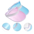 thumbnail image 5 of 2 piezas decorativas de sombrero al aire libre con sombrero ancho de borde decorativo sombrero plastci para mujeres con sombrero de sol de borde ancho, 5 of 5
