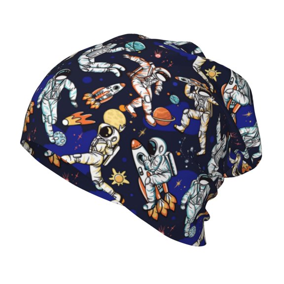 Vsdgher Astronauts in sport Toddler Beanie Baby Boys Girls Beanies Kids Winter Hats Children Knit Warm Caps