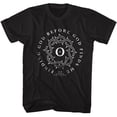 thumbnail image 1 of Bad Omens Circular Black Adult T-Shirt Lt, 1 of 2