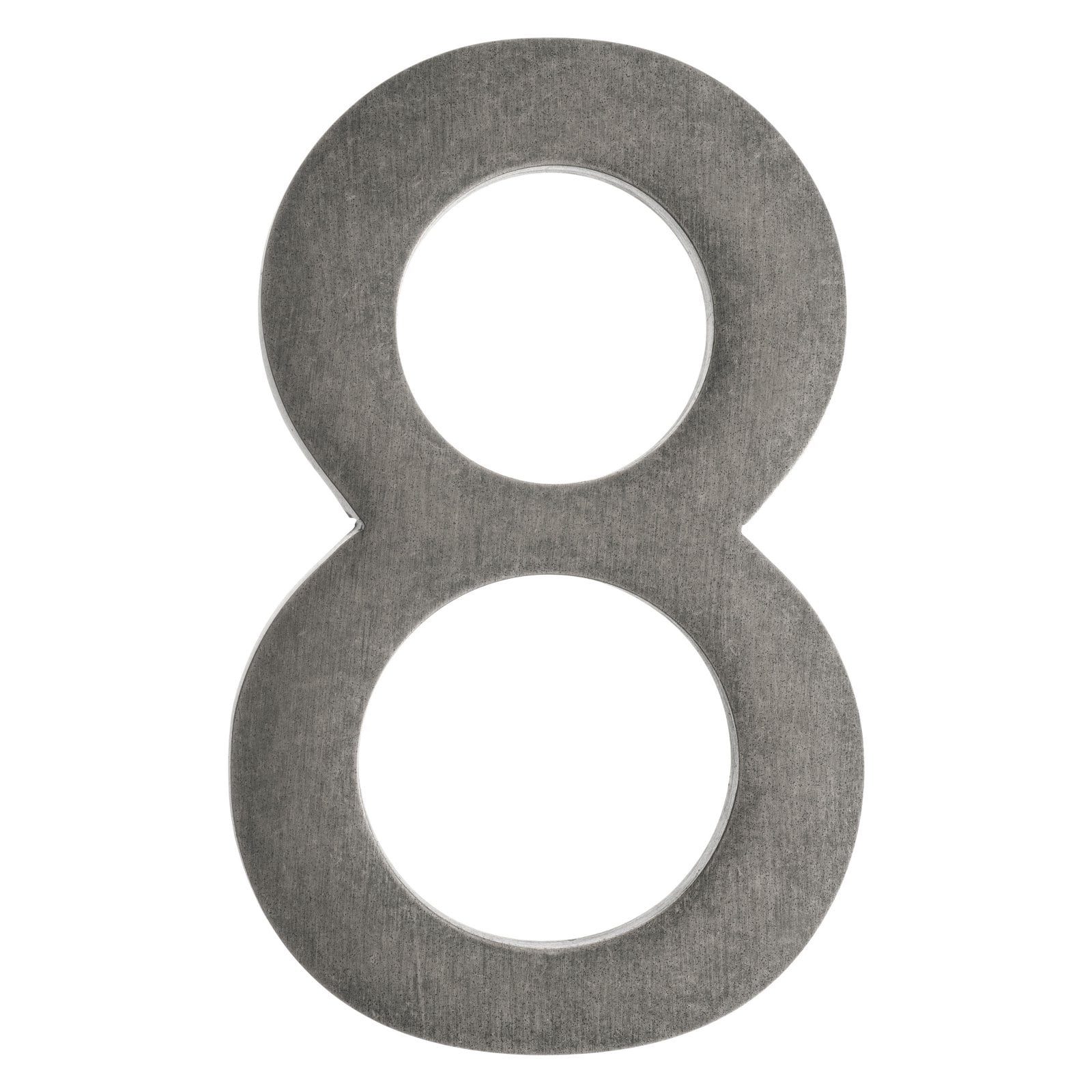 Architectural Mailboxes 4" Brass Floating House-Number 8