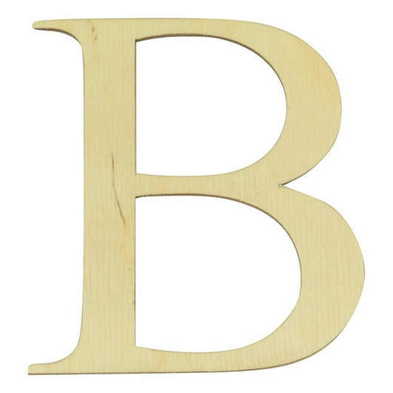 Package of 1, 10 Inch 1/2" Baltic Birch Beta Greek Letter For Art & Craft Project, Made in USA