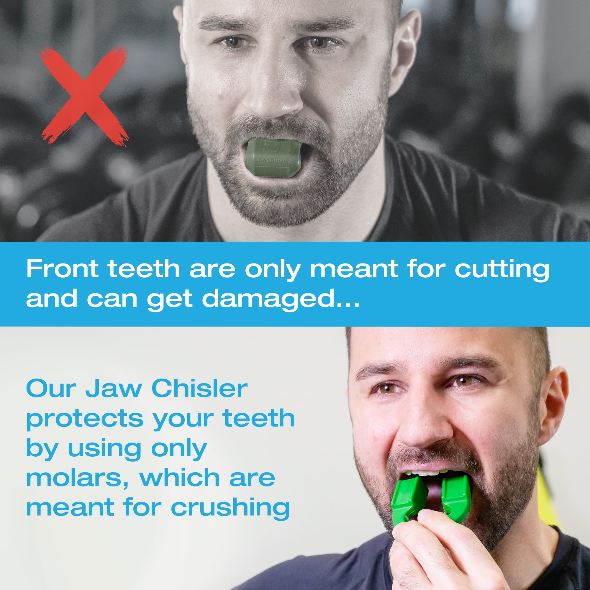 PROVO Jaw Exerciser Jawline Shaper, Jaw Trainer Chew Device for Men & –  EveryMarket