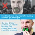 thumbnail image 5 of Jawline Exerciser by Tilcare - Jaw Exerciser for Men & Women that Helps to Workout Your Jaw, Neck and Tone Your Face with Exercise - Jawline Exerciser for Your Jawline - Elite Black Level 70lb, 5 of 7