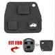thumbnail image 1 of Carcasa De Llave De Coche Almohadilla de botón de goma de repuesto para TOYOTA Corolla RAV4 Lexus Remote Car Key Shell, 1 of 4