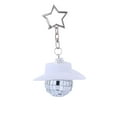thumbnail image 1 of Bola de Navidad con Sombrero, Bola Pequeña, Colgante para El Hogar, Espejo, Llavero, Accesorios para El Coche, 1 of 7