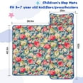 thumbnail image 5 of Pioneer Flower Floral Print Pattern Toddler Nap Mats for Kids Preschool,Sleeping Mat Bag or Kids,Toddler Sleeping Bag,Toddler Nap Mat or Daycare, 5 of 6