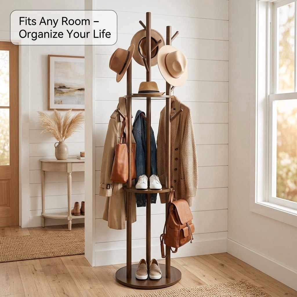 George Nelson Hang It Small Multi-Color Wall Coat Rack - Walmart.com