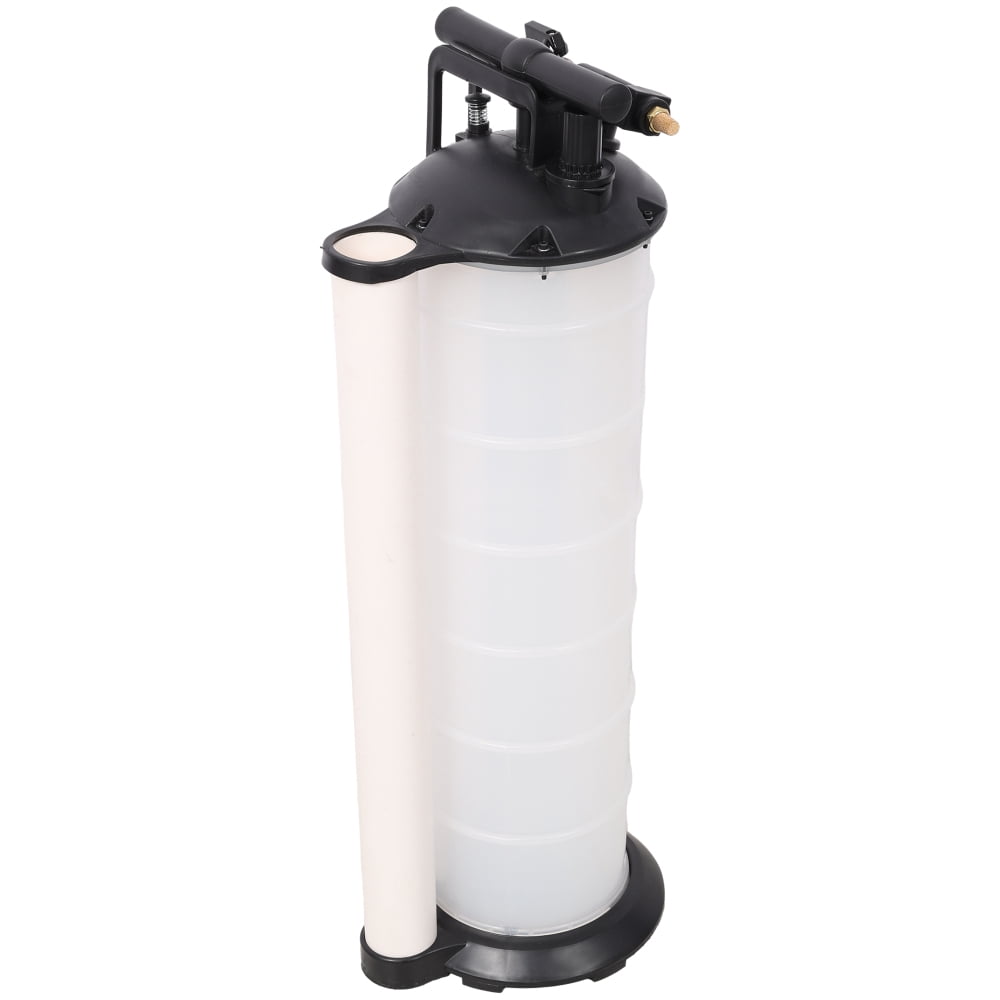 7L Pneumatic/Manual Oil Extractor Pump - Automotive Fluid Evacuator for Oil Changes - Vacuum Fluid Extractor System