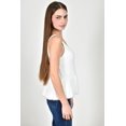 thumbnail image 2 of Blusa de peluche con encaje Roman Fashion /Juvenil, 31503 (Blanco) blanco CH, 2 of 5