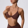 thumbnail image 4 of Sujetador deportivo para mujer, Top Push Up, sujetador de Yoga para Fitness, ropa interior, Tops deportivos para mujer, chaleco transpirable para correr, ropa de gimnasio, Top corto, 4 of 5