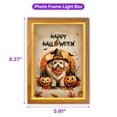 thumbnail image 5 of Happy Halloween Bichon Frise Witches Hat Pumpkin Carving Acrylic Plaque with Wood Photo Frame Box Bichons Dog Lovers Gifts Idea Light Box - 02019, 5 of 5