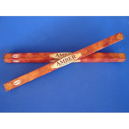 4 Boxes of Amber Incense Sticks