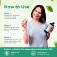 thumbnail image 3 of Dale Audrey Ayurvedic Oil Pulling Mouthwash, Alcohol Free, Fresh Breath Mouth Rinse, Fresh Cinnamon, 8 Oz, 3 of 8