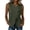 Army Green, variant on Women's Cotton and Linen Vest Side Tie Sleeveless V-Neck Wrap Tank Tops Dressy Work Office Business Casual Going Out Tops