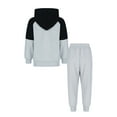thumbnail image 2 of YONGHS Boys Sweatsuit Set 2 Piece Hoodie Sweatshirt and Jogger Sweatpants Gray 11-12, 2 of 7