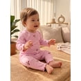 thumbnail image 5 of Loicainy Baby Toddler Girls Clothes Set 3 6 12 18 24 Months 2T 3T 4T 5T Cherry Print Long Sleeve T-shirt with Pants Fall Outfit, 5 of 9