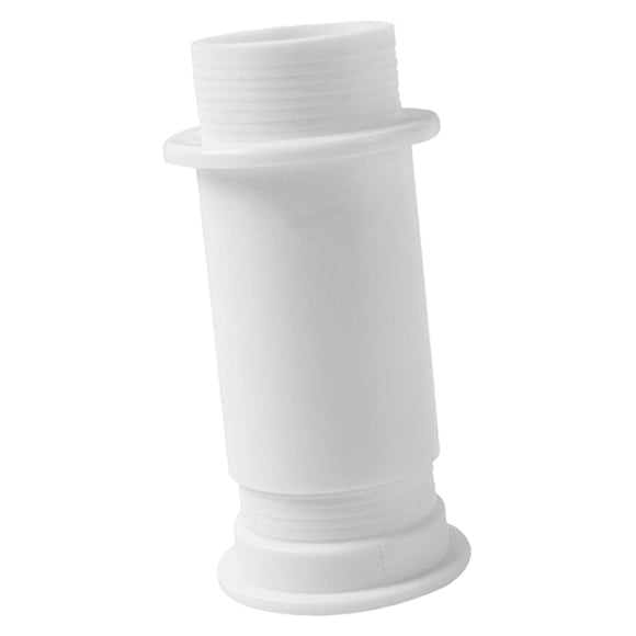 Conector de casco para barcos, accesorio de plomería marina, accesorios resistentes para 1-1/4 pulgadas. Blanco L