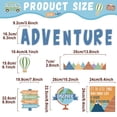 thumbnail image 2 of Set de tablones de anuncios ZOIIWA con el tema Let The Adventure Begin, 2 of 7