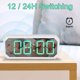 thumbnail image 3 of Reloj Despertador Electrónico Led Reloj De Cabecera Con Fecha De Temperatura Brillo Ajustable Reloj Digital 5V Carga Usb Reloj De Mesa Rectangular Para Dormitorio Oficina Hogar Muyoka Hogar, 3 of 6