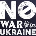 thumbnail image 3 of CafePress - No War In Ukraine Women's V Neck Dark T Shirt - Women's V-Neck Dark T-Shirt, 3 of 4