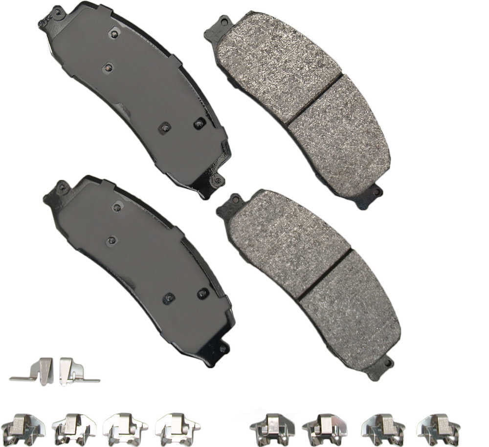 Akebono SDF1333 Severe Duty Ultra Premium Disc Brake Pad Kit