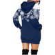 thumbnail image 1 of WILLBEST Sudaderas para Mujer, Vestido de Navidad, Vestido de Noche para Mujer, Sudadera Navideña de Moda con Capucha y Bolsillo Tipo Bolso, Sudadera Estampada, Falda de Moda XX-Grande, 1 of 4