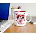 thumbnail image 3 of Mickey and Minnie Mouse "Perfect Match" Ceramic Coffee Mug | Holds 20 Ounces, 3 of 7