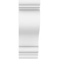 thumbnail image 2 of 5"W x 9"D x 18"H Standard Scroll Architectural Grade PVC Corbel, 2 of 9