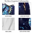 thumbnail image 4 of luoweisi Men's Beach Shorts Quick Dry Swim Trunks with Mesh Lining Seahorse M, 4 of 5