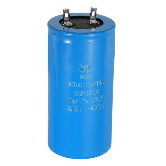 Uxcell Motor Start Capacitor, 600uf 300V CD60 Running Capacitor Starting Capacitor for Air Conditioners, Electric Motor Starts Running