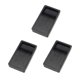 thumbnail image 2 of Student Calligraphy Inkstone with Double Sided Design for Home Use Made of Plastic Black Lightweight Portable 3 Pieces, 2 of 5