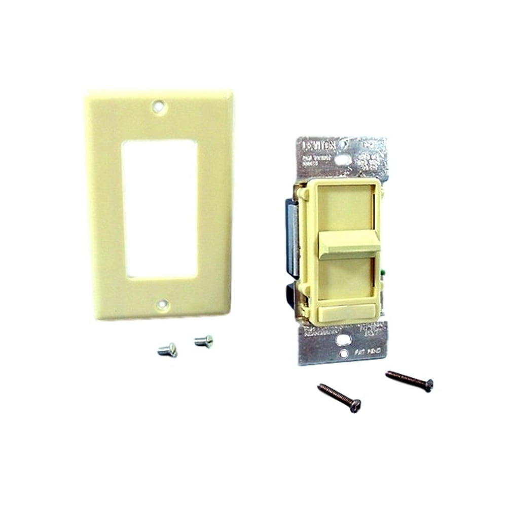 Leviton Decora Slide Light Dimmer Switch Low Voltage Ivory 600VA 450W