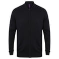 thumbnail image 1 of Henbury - Chaqueta bomber de punto Inisex (Azul marino), 1 of 1