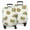 White Yellow Purple, variant on Beige Sunflower Butterfly Pattern Luggage Cover Fashion Suitcase Cover Baggage Covers Fit 25-28 Inch Luggage (Go Travel)