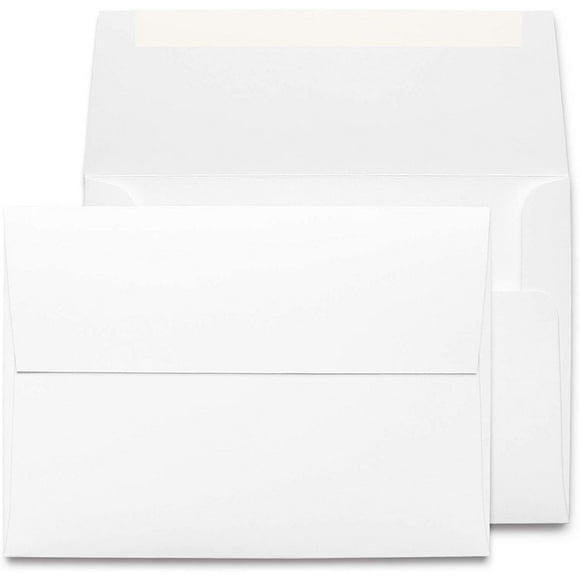 Envelope, A6 4 3/4" x 6 1/2" White - 100 Envelopes [Office Product]