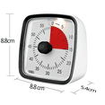 thumbnail image 2 of 3X 60-Minute , Classroom Classroom , Countdown for Kids and Adults, Time Management Tool Black, 2 of 3