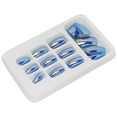 thumbnail image 4 of Uñas postizas, 24 piezas, uñas postizas tipo ataúd, uñas postizas, salida de alta intensidad, 4 of 14