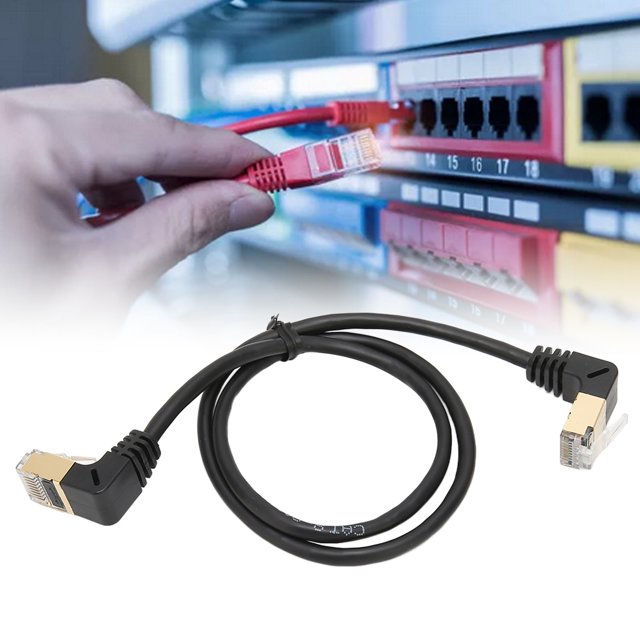 Cable de red Cat R, Cable Ethernet Cat8 Cable de red LAN Cat pesado Cable Cat resistente a la intemperie Rendimiento de primer nivel