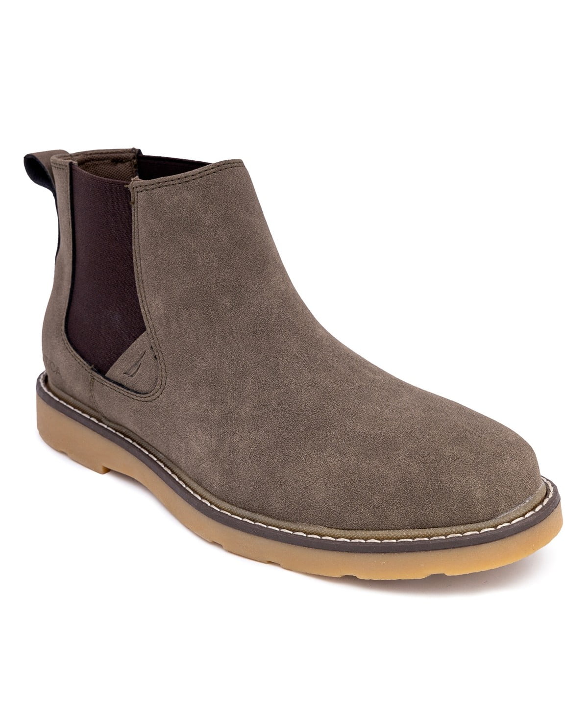 Gray Lace-Up Ankle Boots - Club Room Club Room Mens Westin Faux Leather Lace-Up Ankle Boots  main image 4