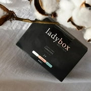Ladybox Boutique Organic Applicator Free Tampons-24CT-Super