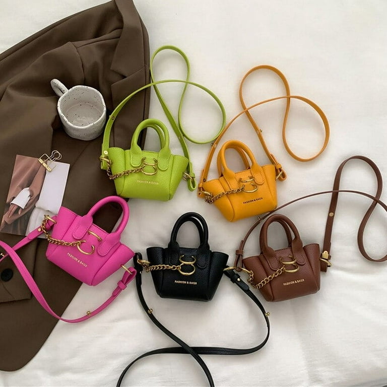 CoCopeaunt Fashion Cute Mini Leather Crossbody Bags for Women Trendy Brand  Designer Shoulder Bag Female Handbags and Purses Tiny