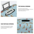 thumbnail image 3 of Zufioo Dachshund Dog Print Luggage Case Protective Cover, Zippered Anti-scratch Luggage Case Cover, Suitable for Travel, Business, Unisex-X-Large, 3 of 7